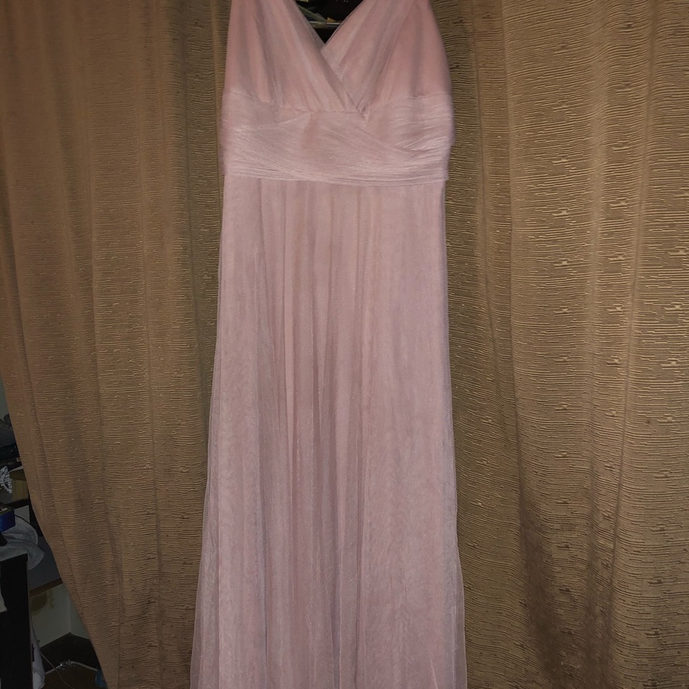 mauve prom dress